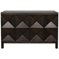 Quadrant 2 Door Sideboard Ebony Walnut