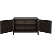 Quadrant 2 Door Sideboard Ebony Walnut