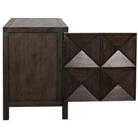 Quadrant 2 Door Sideboard Ebony Walnut