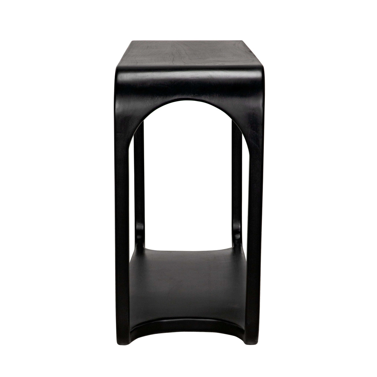 Milena Console Hand Rubbed Black