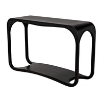 Milena Console Hand Rubbed Black