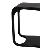 Milena Console Hand Rubbed Black