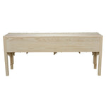Desdemona Sideboard with 3 Drawers Bleached Elm