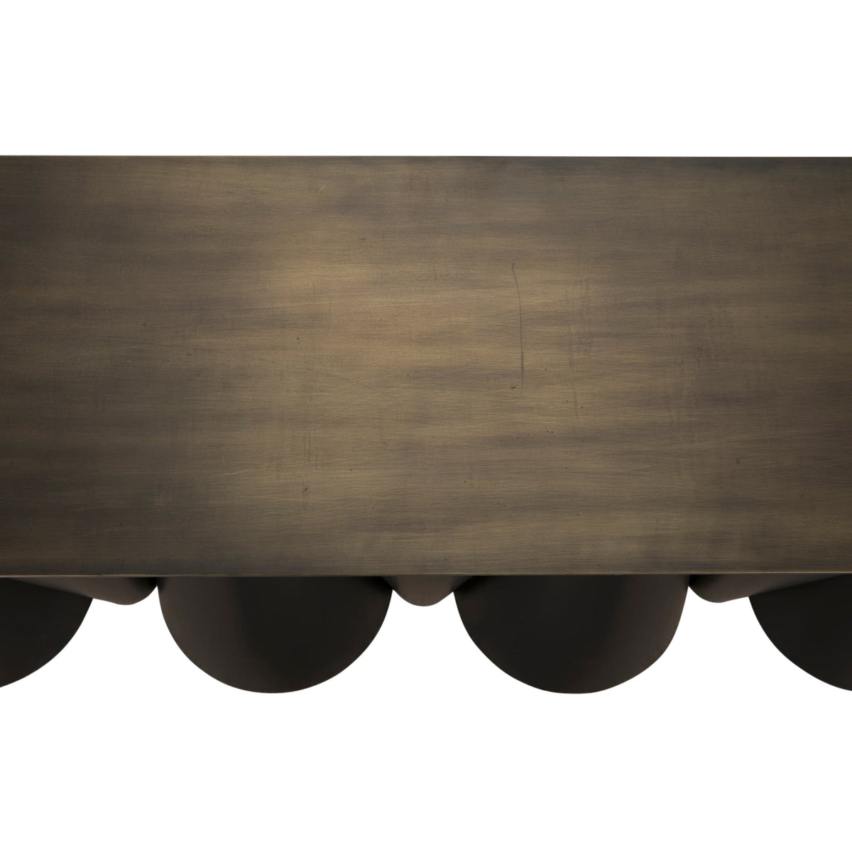 Salt and Pepper Console Black Steel