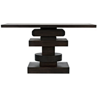 Solange Console Ebony Walnut