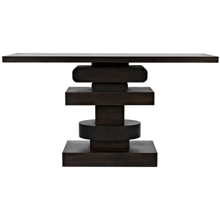 Solange Console Ebony Walnut