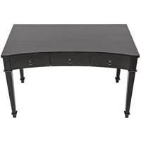 Curba Desk Hand Rubbed Black