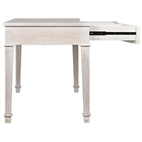 Curba Desk White Wash