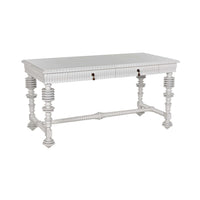 Portuguese Desk Small Solid White