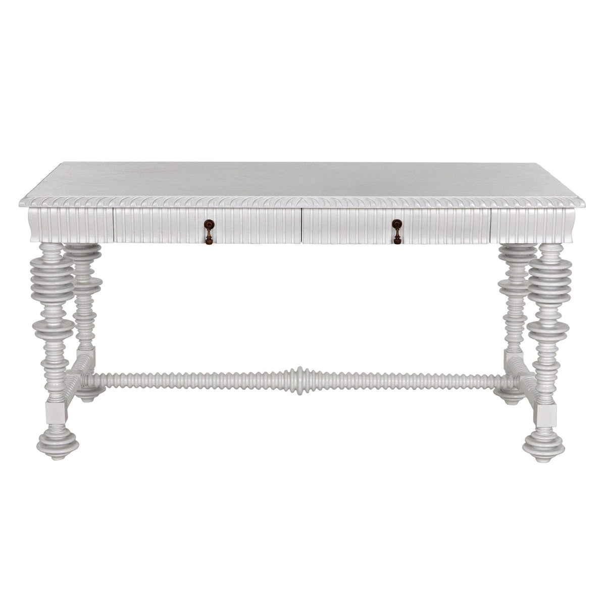 Portuguese Desk Small Solid White