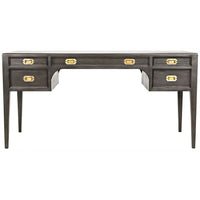 Africa Pale Black Mahogany Desk