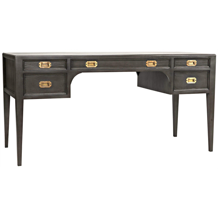 Africa Pale Black Mahogany Desk