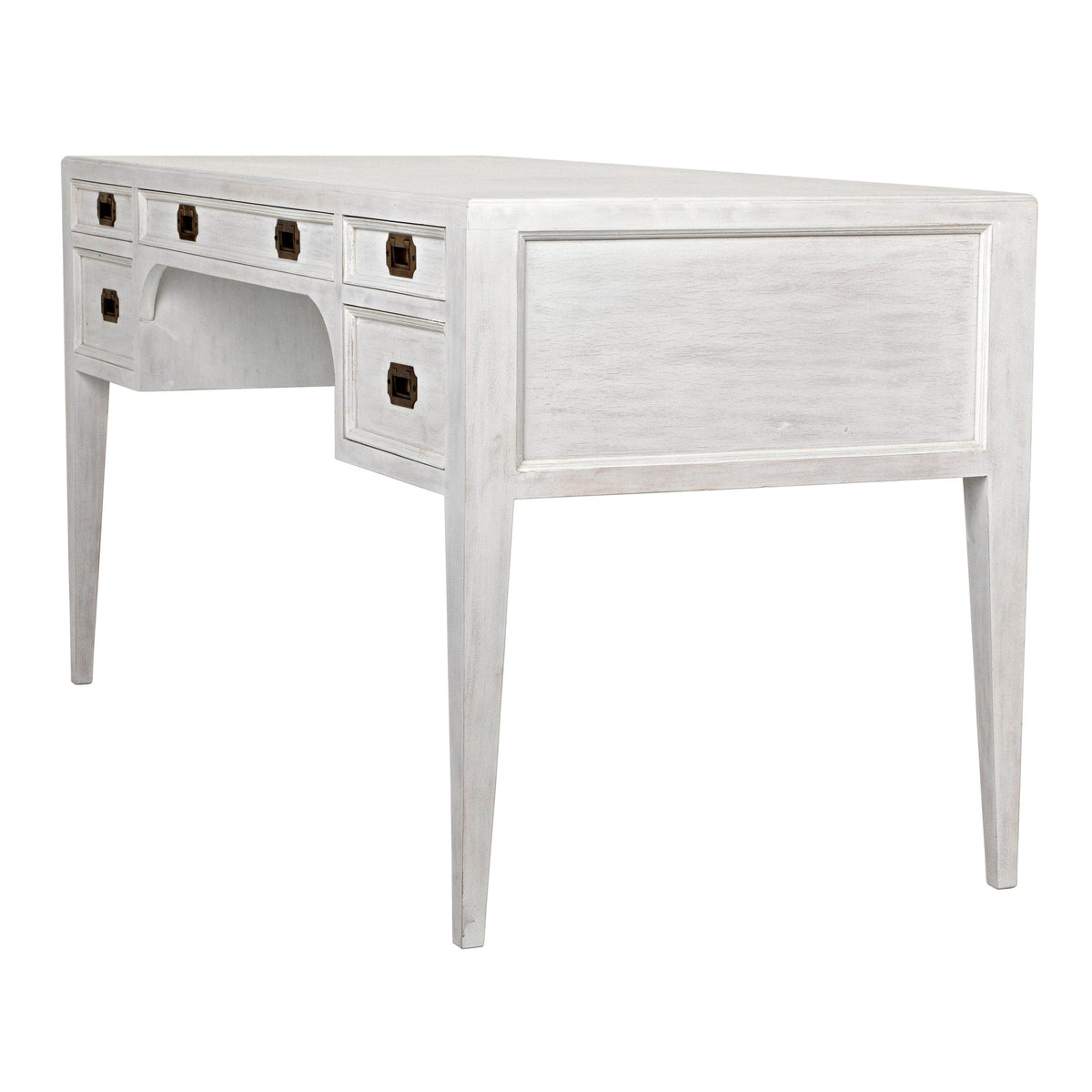 Africa Desk White Wash