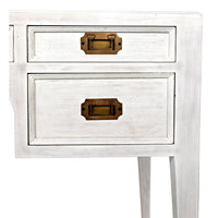 Africa Desk White Wash