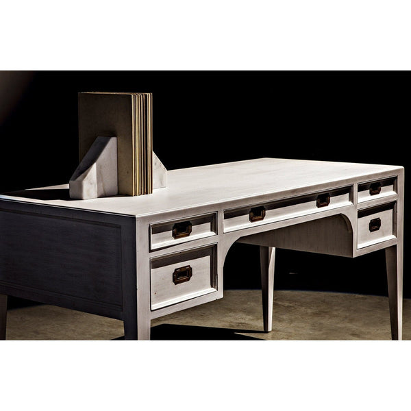 Africa Desk White Wash