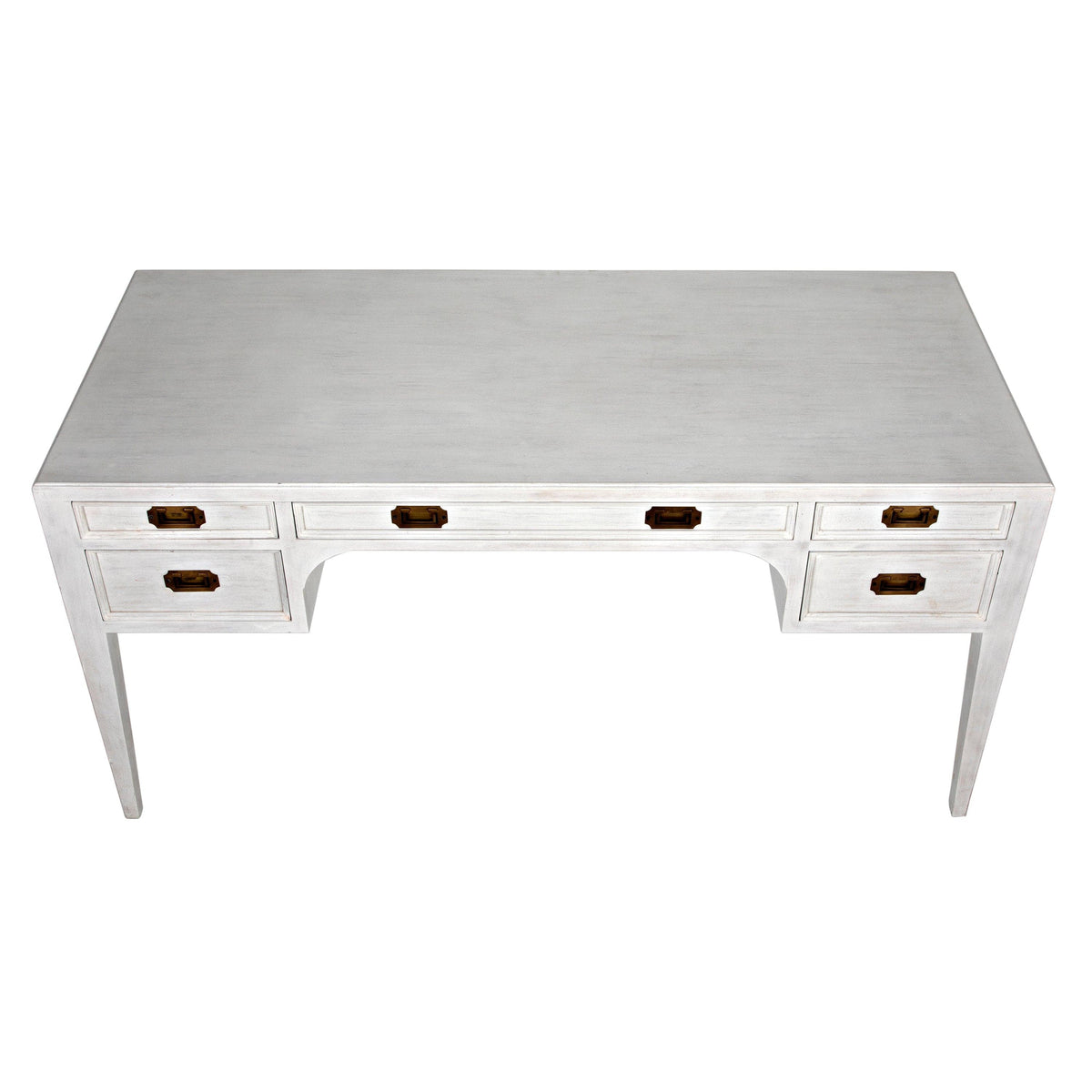 Africa Desk White Wash