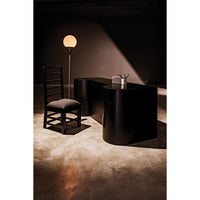 Concierge Desk Black Steel