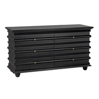 Ascona Chest Hand Rubbed Black