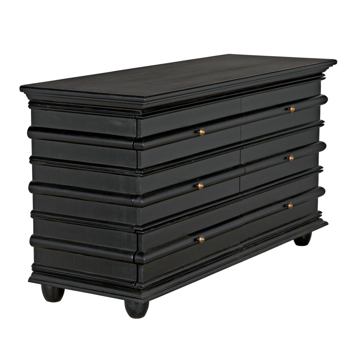 Ascona Chest Hand Rubbed Black