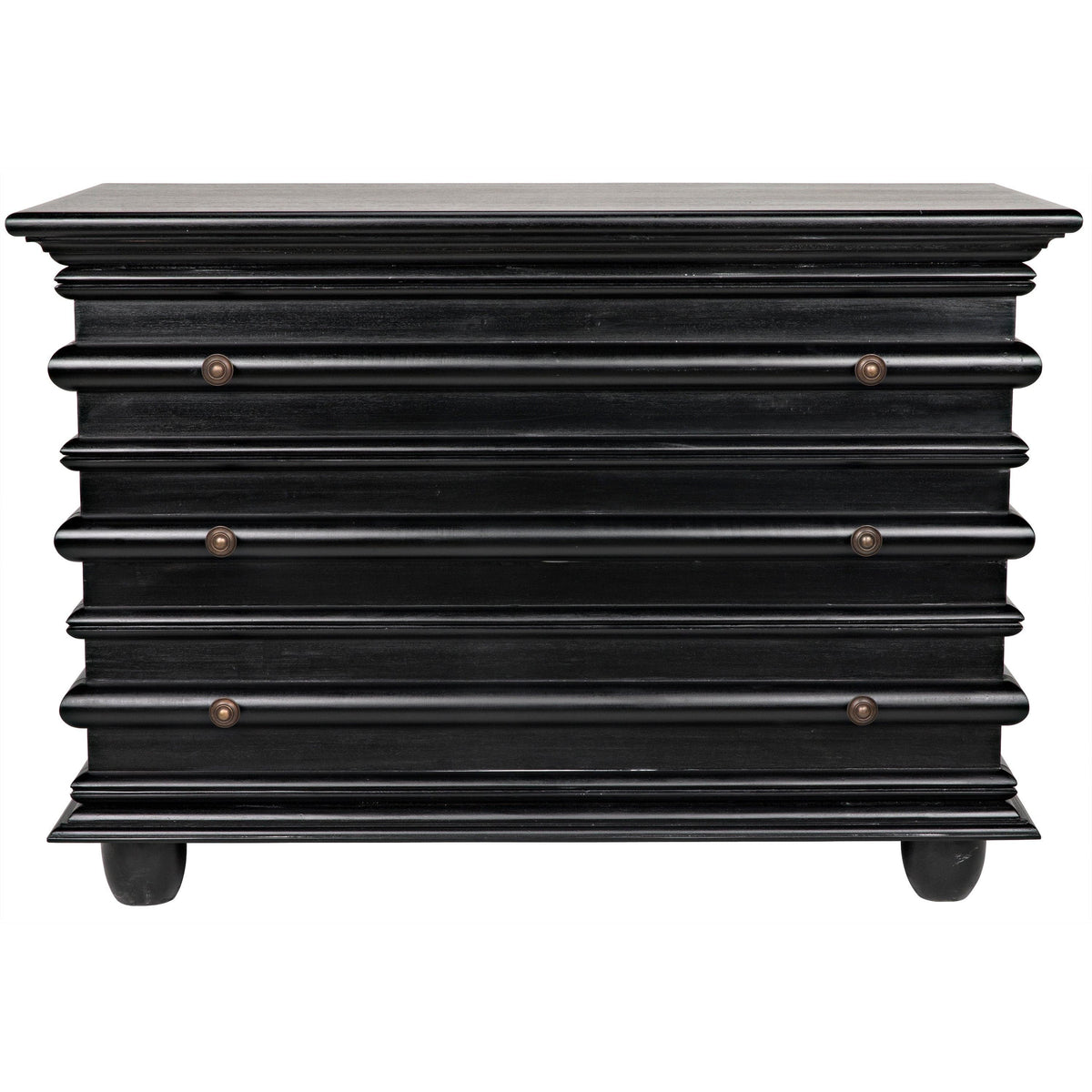 Ascona Small Chest Hand Rubbed Black