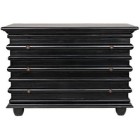 Ascona Small Chest Hand Rubbed Black