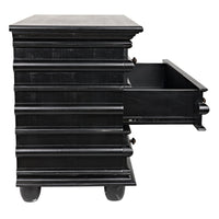 Ascona Small Chest Hand Rubbed Black