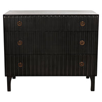 Daryl Pale Black Dresser