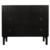 Daryl Pale Black Dresser