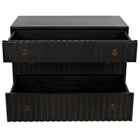 Daryl Pale Black Dresser