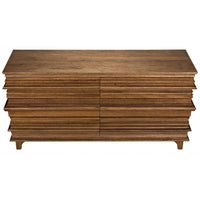 Bernard 6 Drawer Dark Walnut