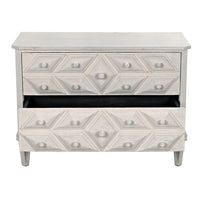 Giza Dresser White Weathered