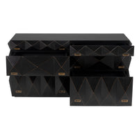 Allegra Dresser Hand Rubbed Black