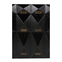 Allegra Dresser Hand Rubbed Black