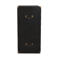 Charles Black & Brass Chest