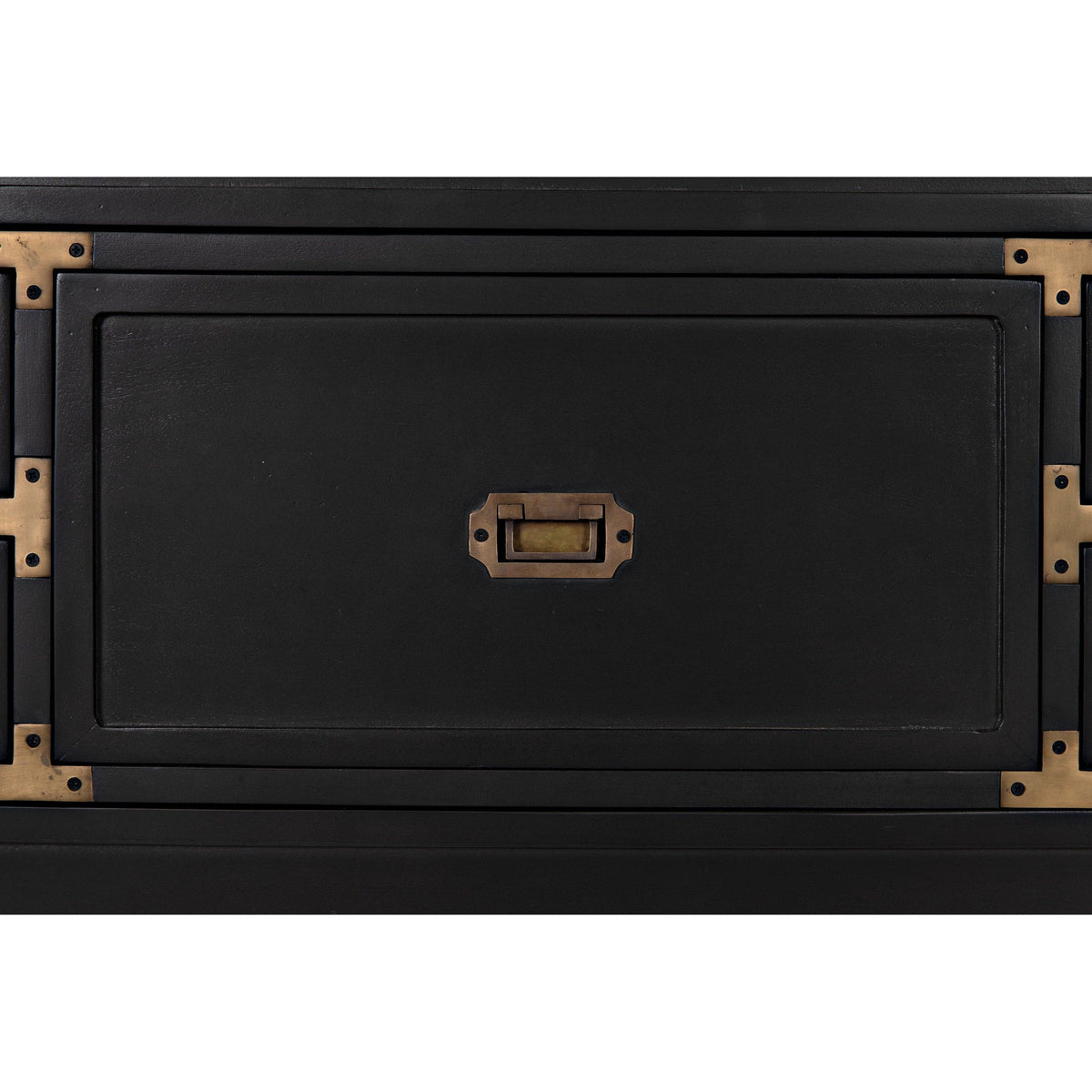 Charles Black & Brass Chest