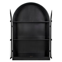 Yoke Black Steel Arched Hutch