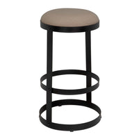 Dior Bar Stool Black Steel