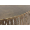 Dixon Coffee Table Steel with Aged Brass Finish