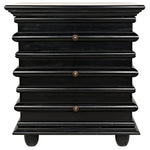 Ascona Side Table Hand Rubbed Black