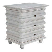 Ascona Side Table White Wash