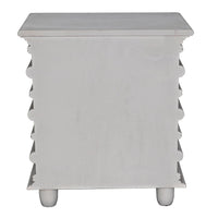 Ascona Side Table White Wash