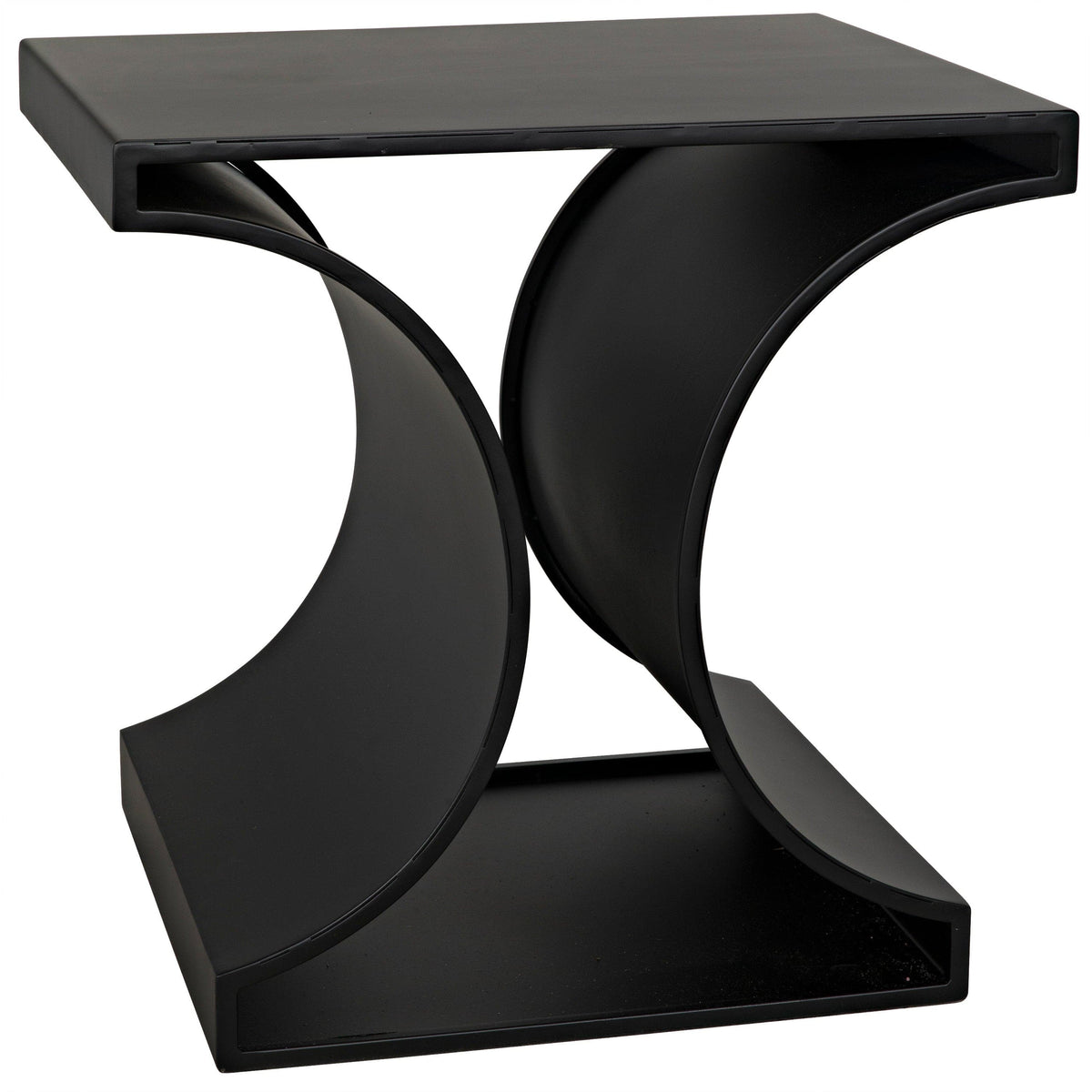 Alec Side Table Black Steel