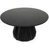Brosche Round Dining Table Hand Rubbed Black