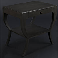 Maude Black Side Table