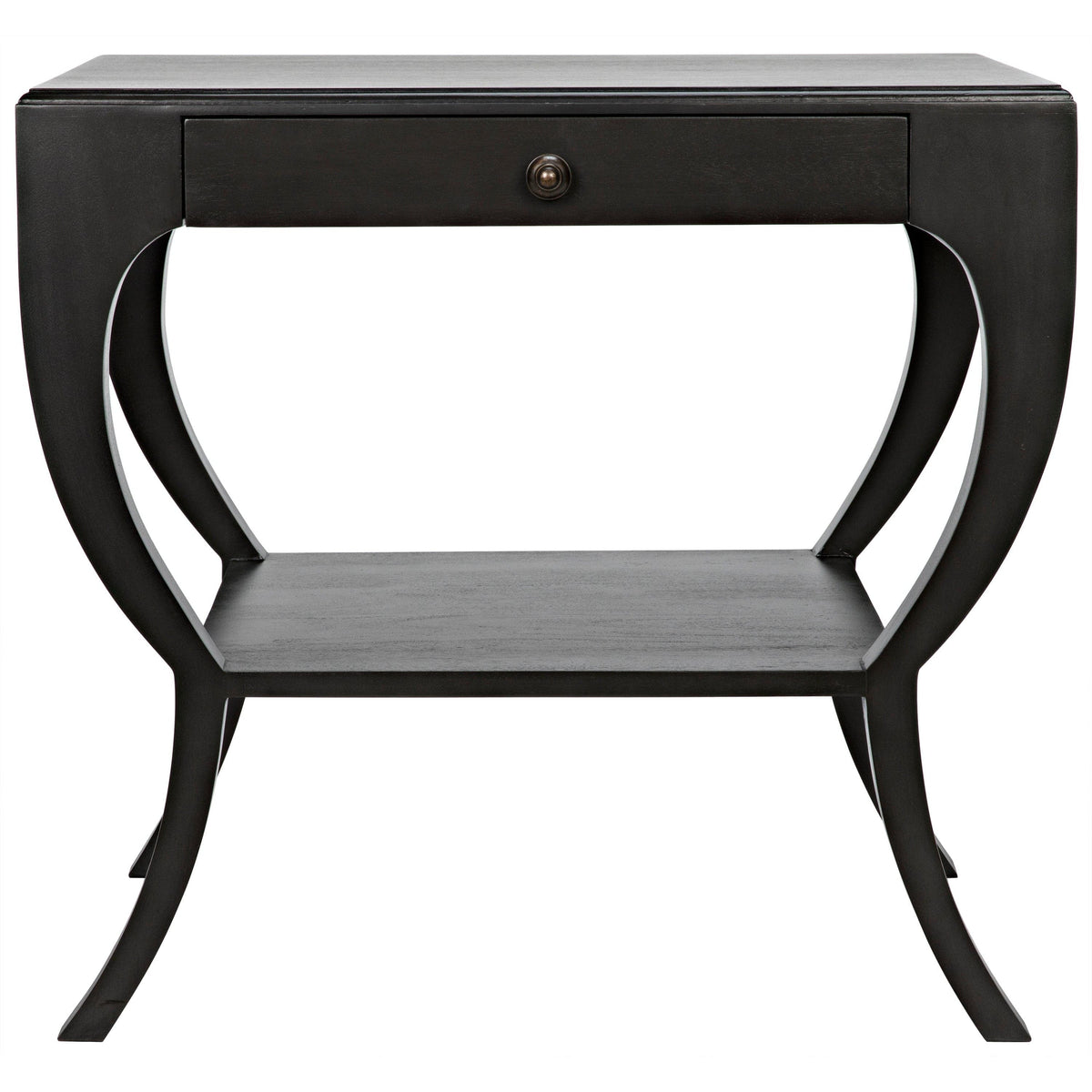 Maude Black Side Table