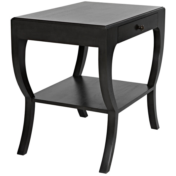 Maude Black Side Table