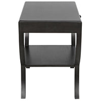 Maude Black Side Table