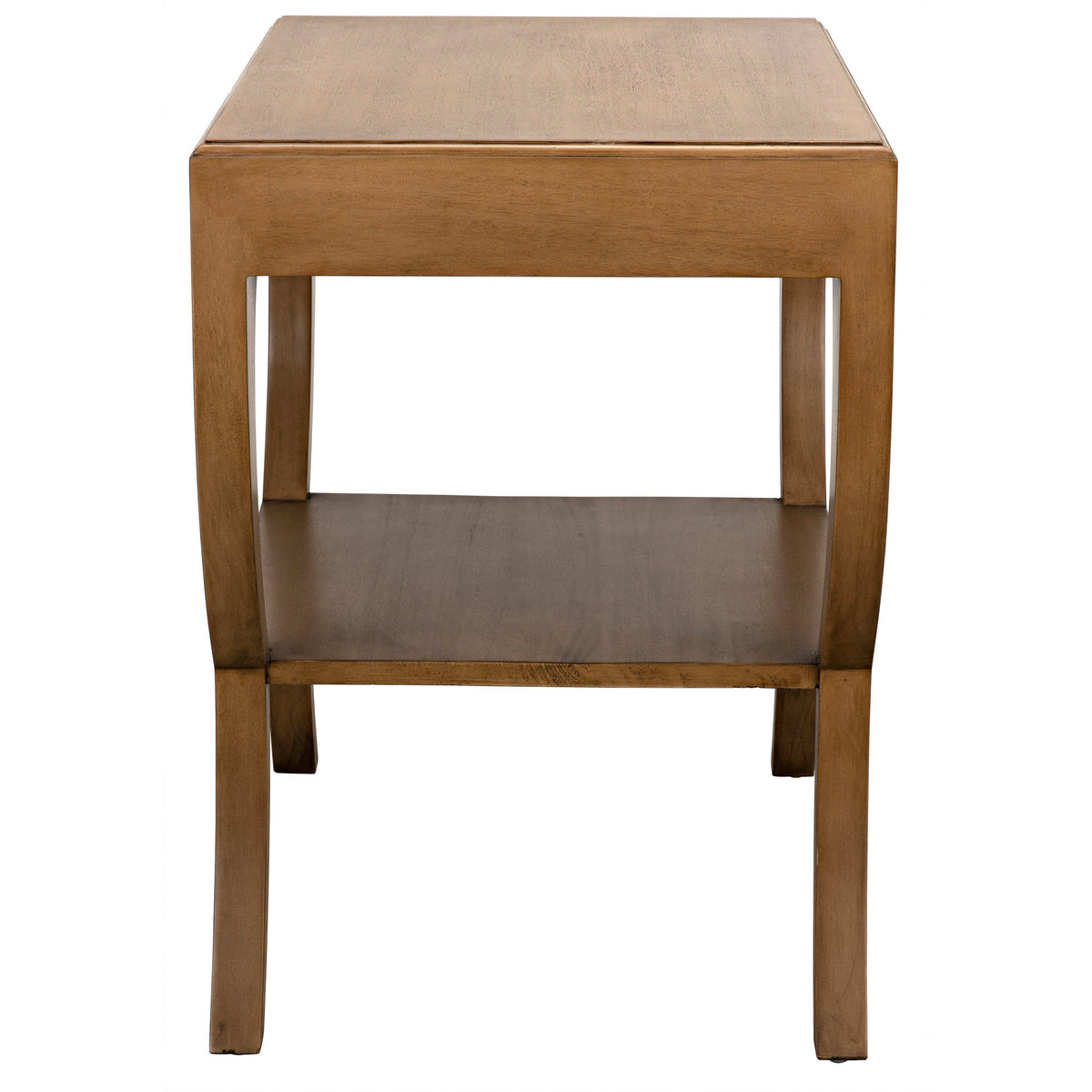 Maude Side Table Saddle Brown