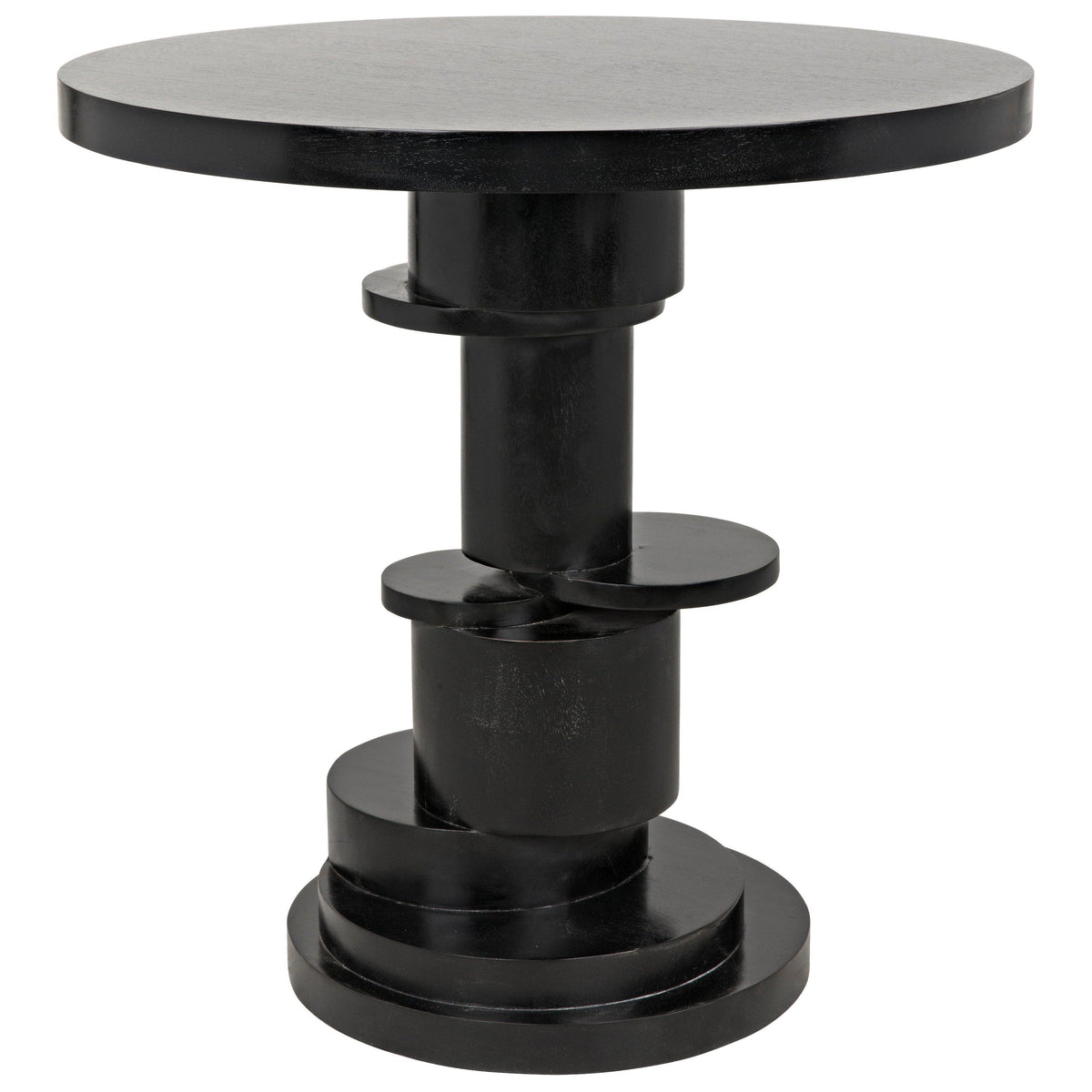 Hugo Side Table Hand Rubbed Black