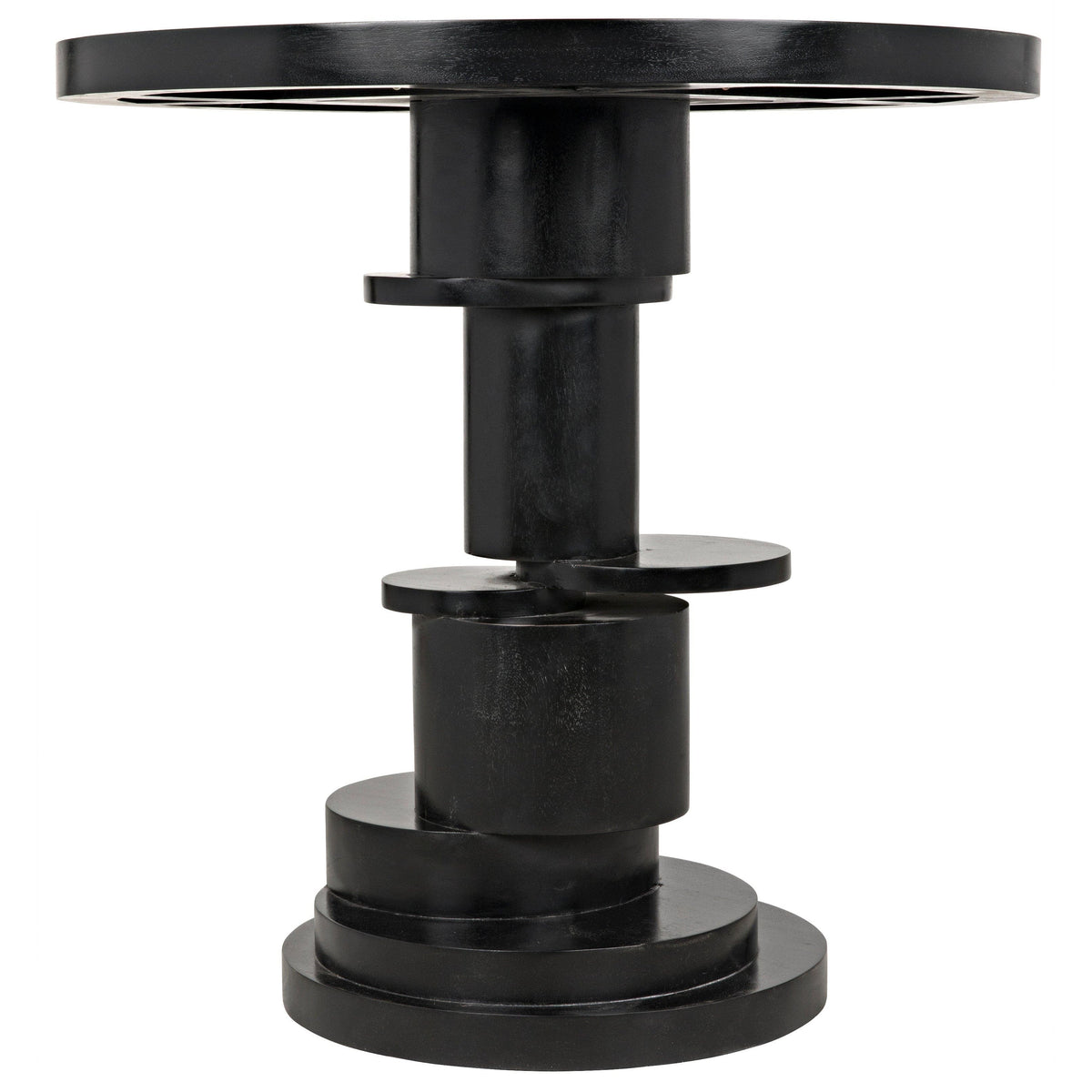 Hugo Side Table Hand Rubbed Black